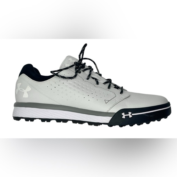 Men’s Under Armour Tempo Hybrid Spikeless Golf Shoes White size 6.5 main image 12
